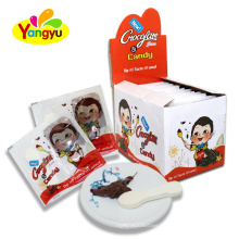 Yummy Taste Tablet Candy With Chocolate Jam Hazelnut Jam For Little Kids